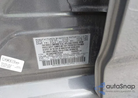 2021 Nissan Sentra Sv Xtronic Cvt from USA, damaged, VIN 3N1AB8CV9MY263946